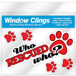 window clings who rescued who